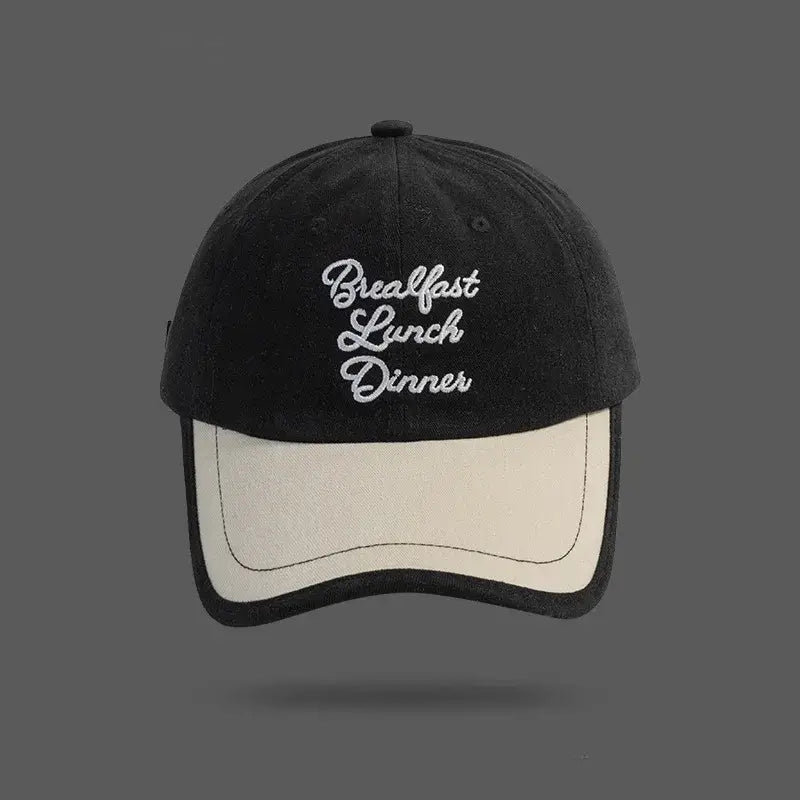 Gorro Breakfast Lunch Dinner color Negro – jockey de Studio Kyo®