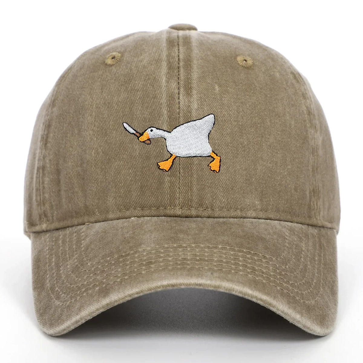 Gorro Goose color Beige – jockey de Studio Kyo®