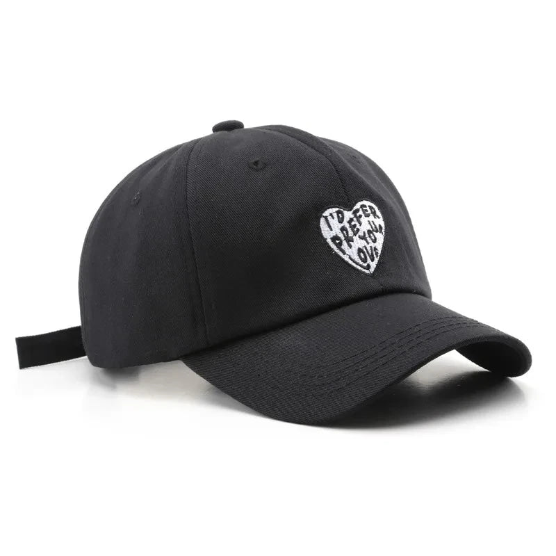 Gorro I’d Prefer Your Love color Negro – jockey de Studio Kyo®