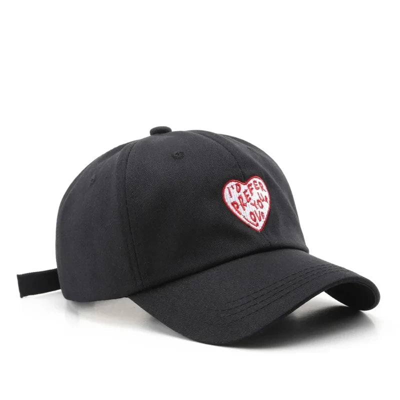 Gorro I’d Prefer Your Love color Rojo – jockey de Studio Kyo®