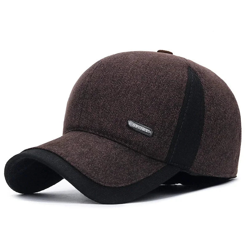 Gorro Invierno Fleece 2 color Café – jockey de Studio Kyo®