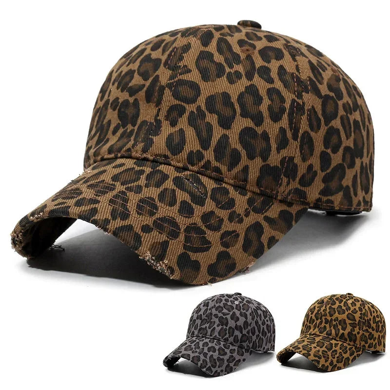 Gorro Leopardo color Café Oscuro – jockey de Studio Kyo®
