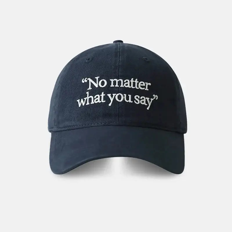 Gorro No Matter color Azul – jockey de Studio Kyo®