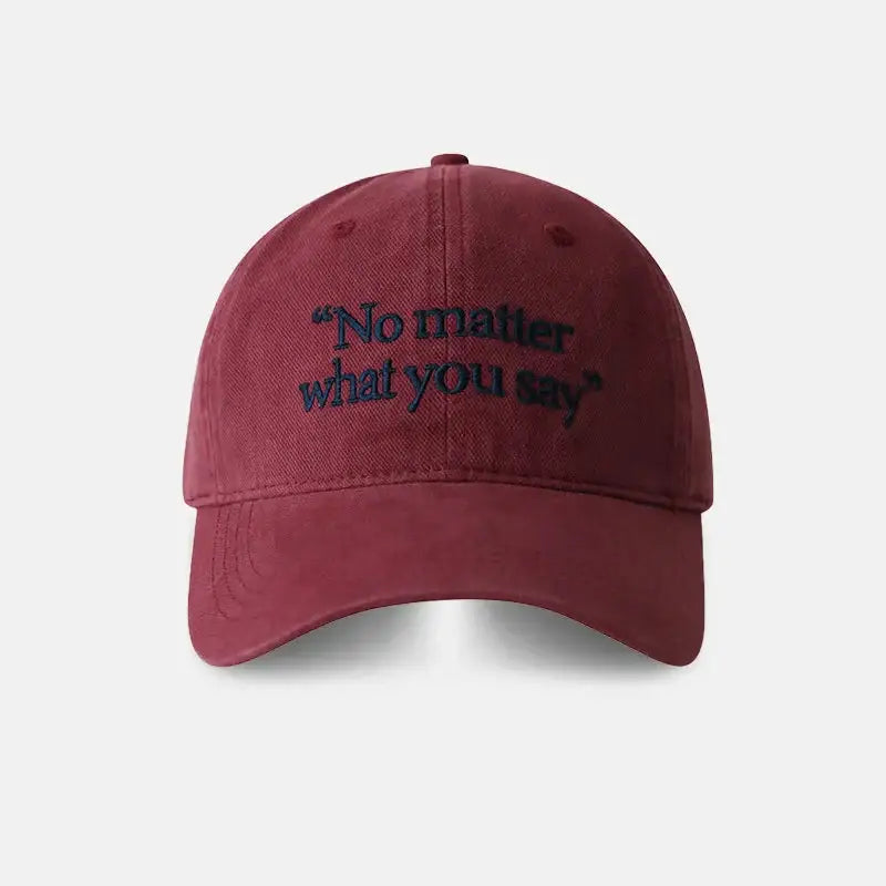 Gorro No Matter color Rojo – jockey de Studio Kyo®