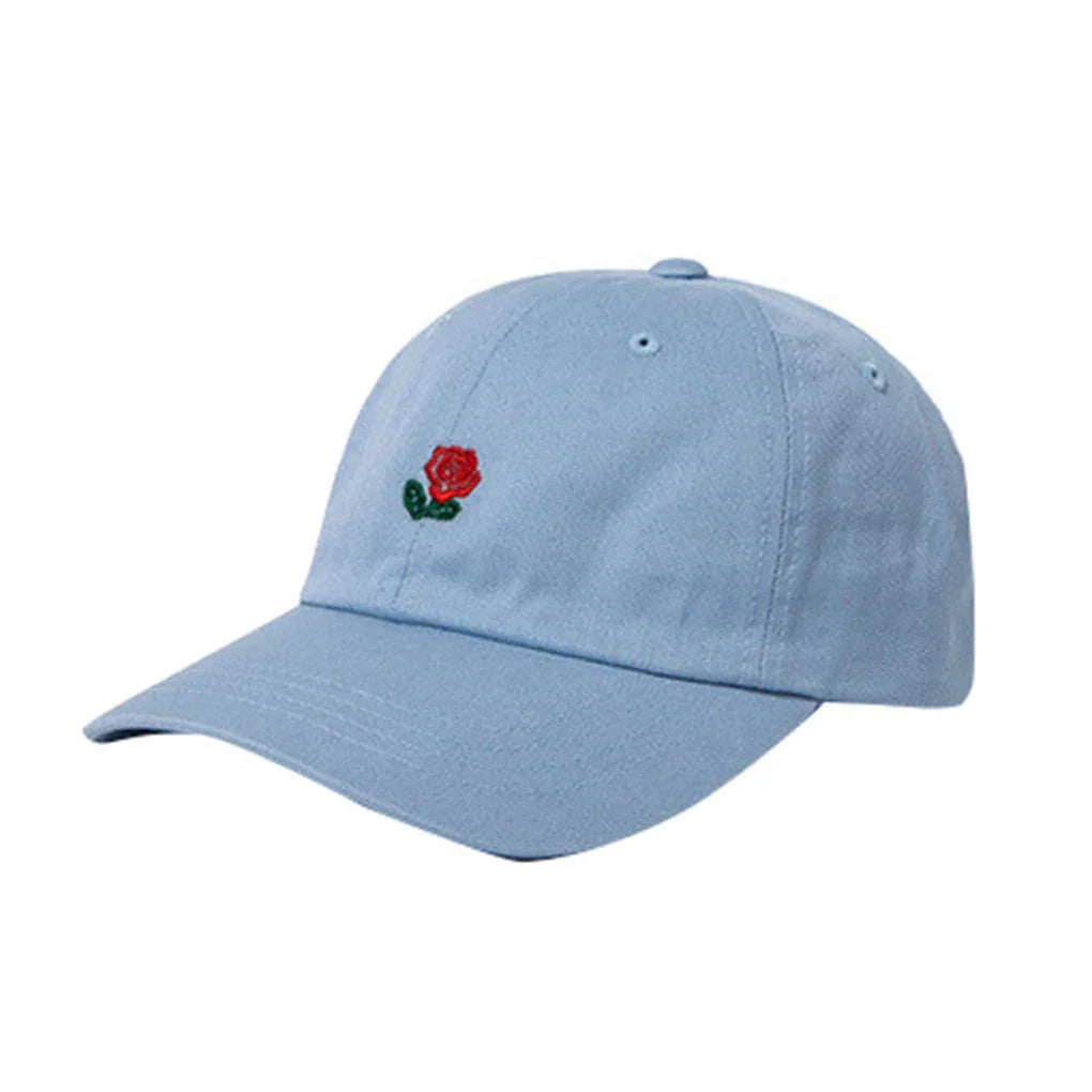 Gorro Rosa Bordado color Azul – jockey de Studio Kyo®