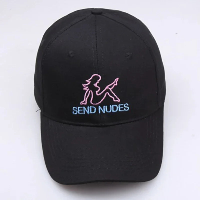 Gorro Send Nudes, jockey de Studio Kyo® – vista 3