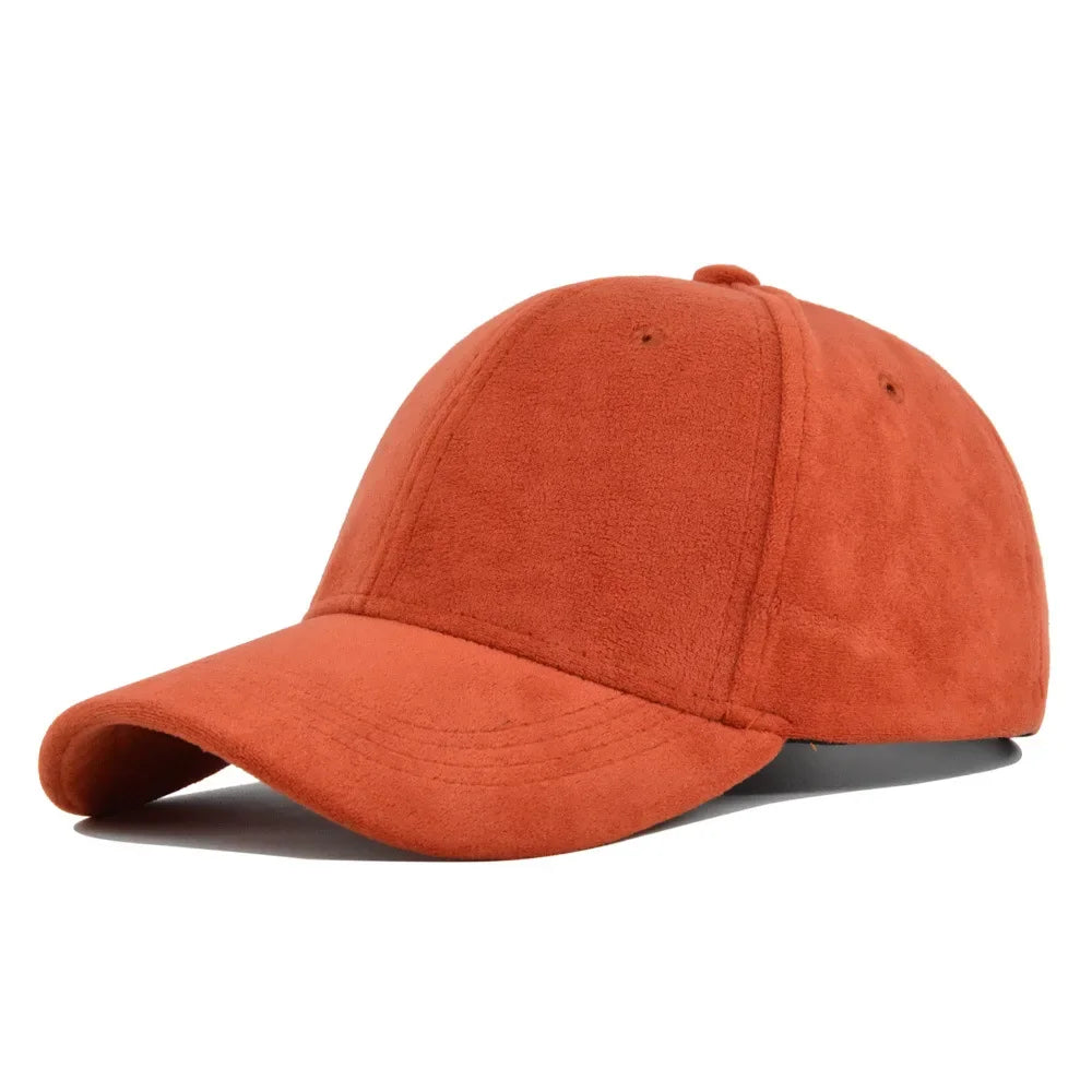 Gorro Suede color Naranja – jockey de Studio Kyo®