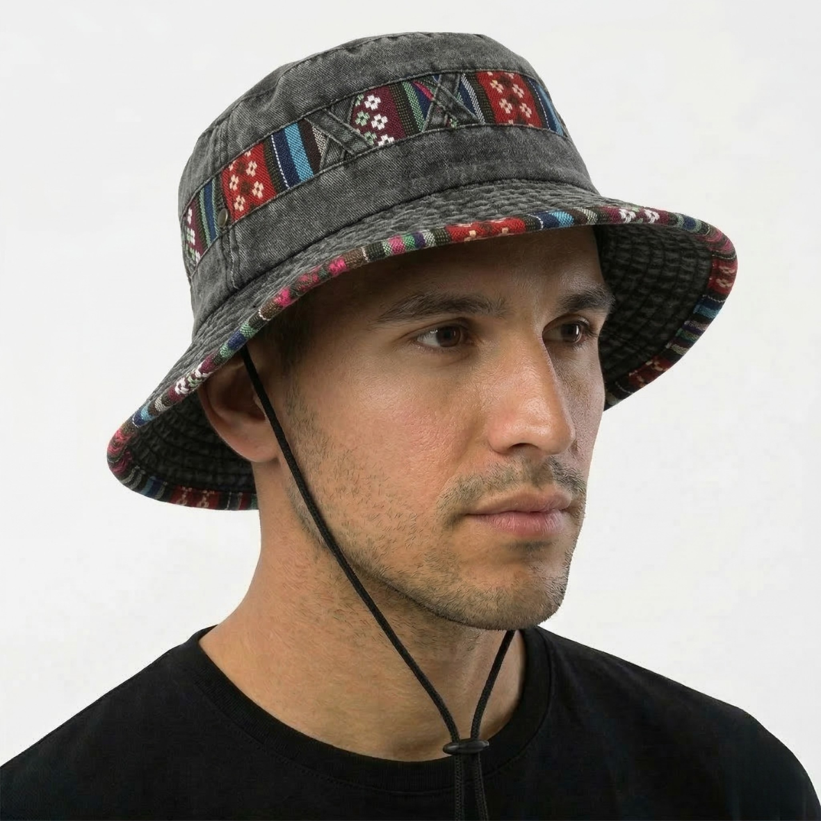 Kyo Cordón Étnico, gorro pescador de Studio Kyo® – vista 3
