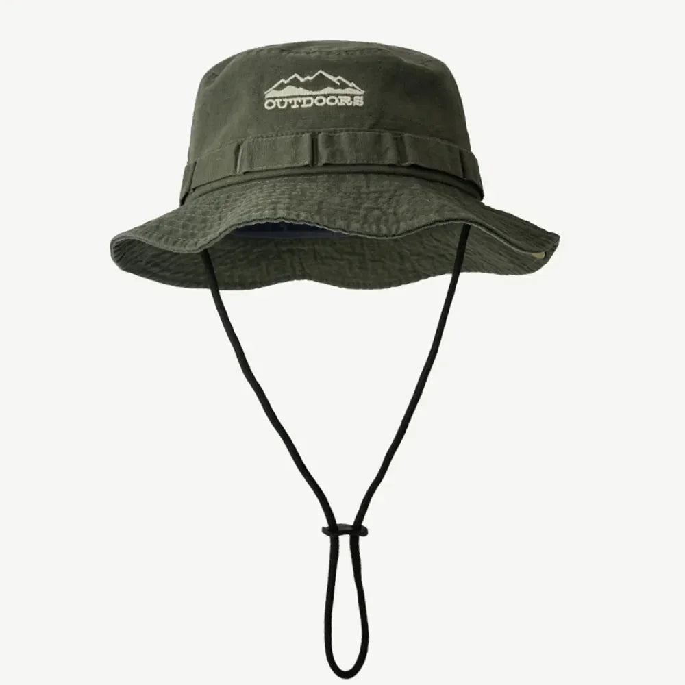 Kyo Cordón Outdoor color Kaki – gorro pescador de Studio Kyo®