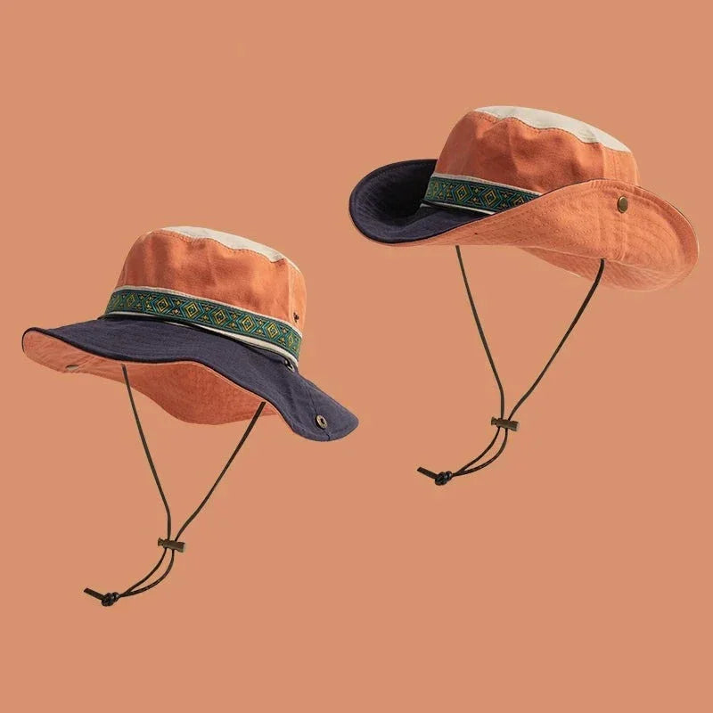 Kyo Cordón Senderista Étnico, gorro pescador de Studio Kyo® – vista 10