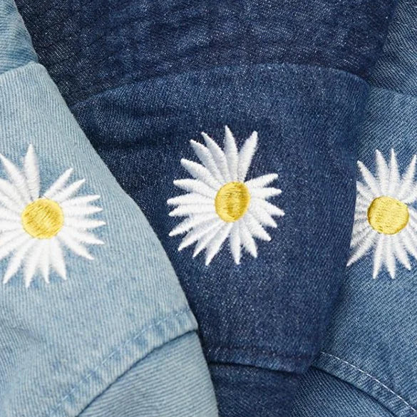Kyo Denim Flor, gorro pescador de Studio Kyo® – vista 12