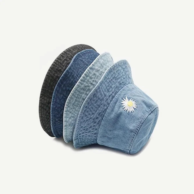 Kyo Denim Flor, gorro pescador de Studio Kyo® – vista 15