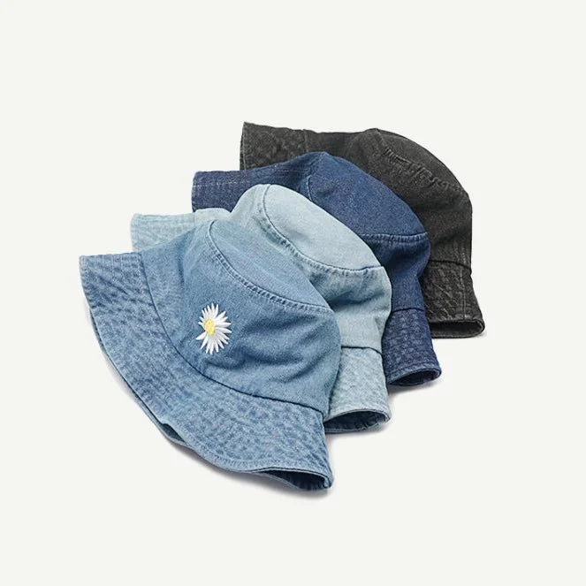 Kyo Denim Flor, gorro pescador de Studio Kyo® – vista 16