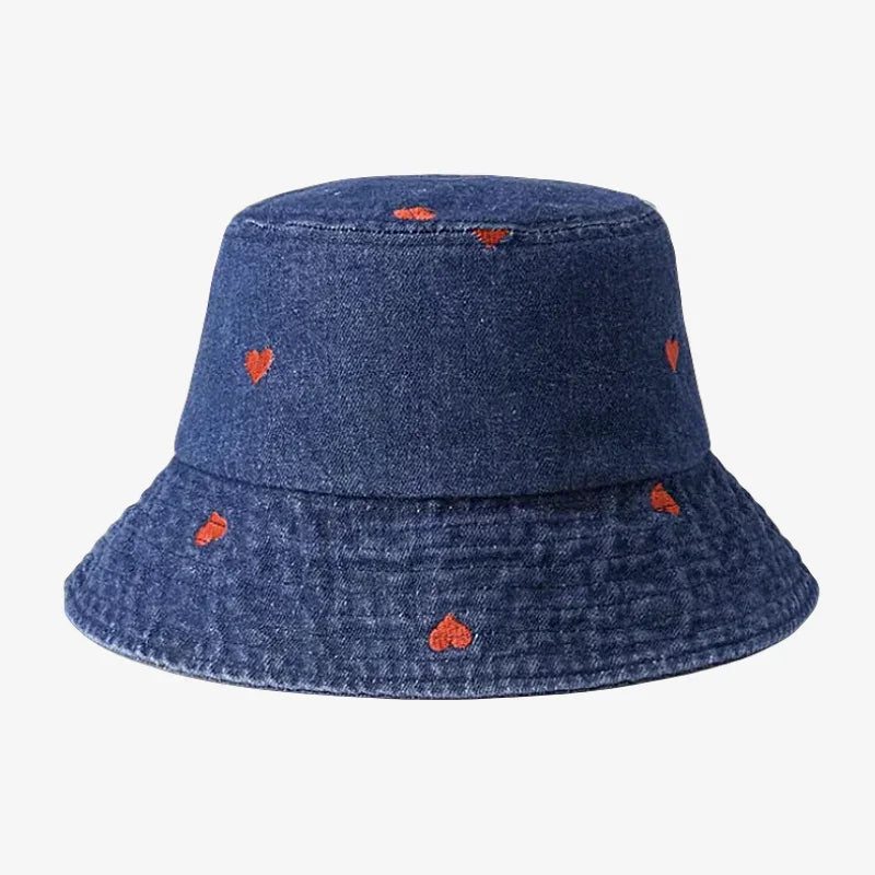 Kyo Jean Corazones, gorro pescador de Studio Kyo® – vista 2
