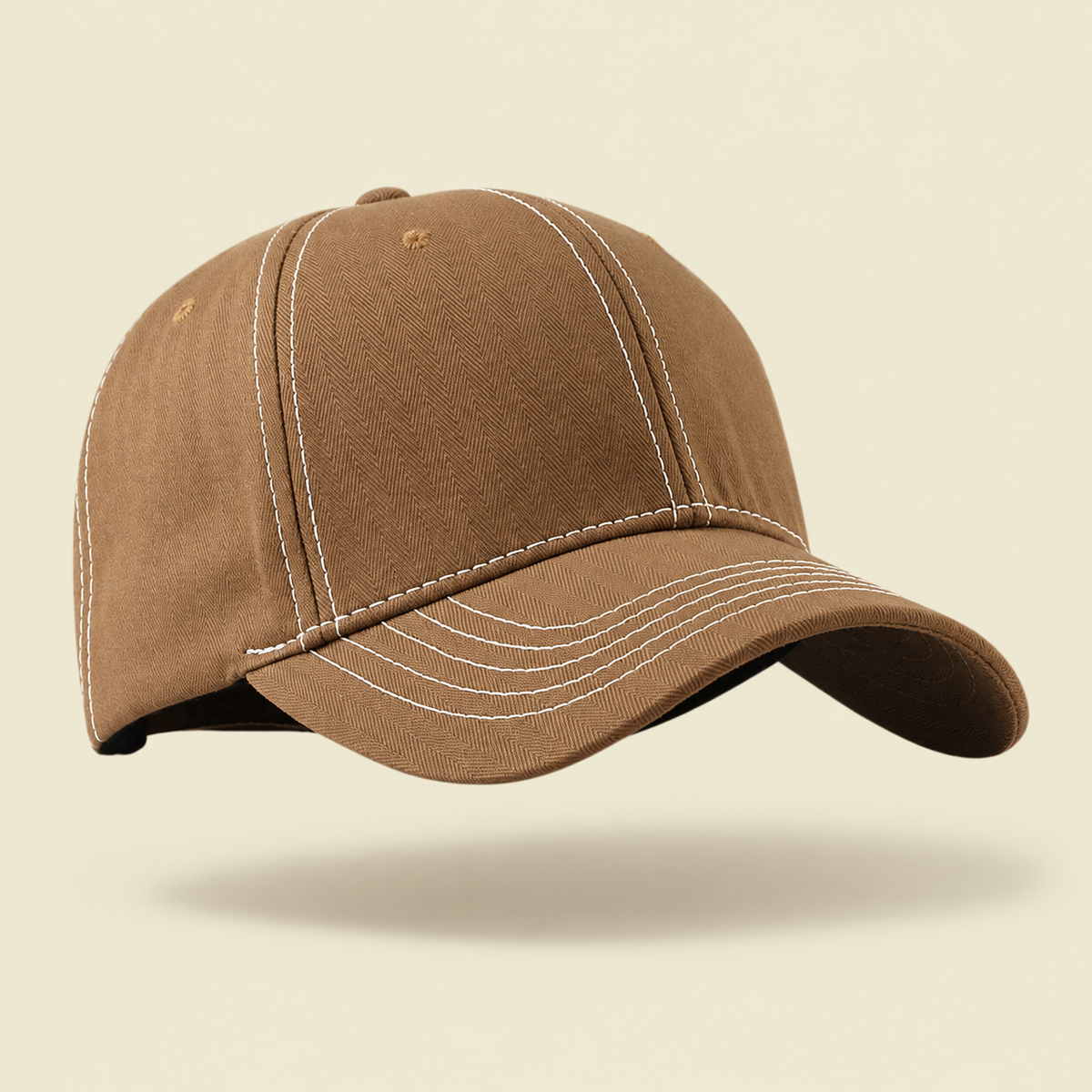 Gorro Baseball, vista de producto sobre fondo crema Studio Kyo