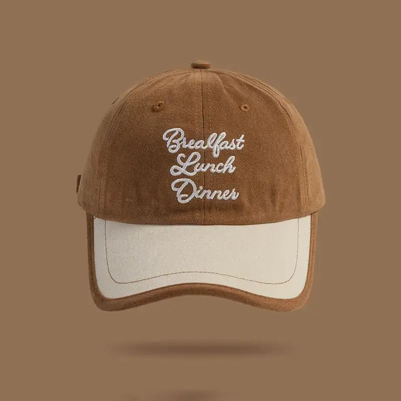 Gorro Breakfast Lunch Dinner color Café – jockey de Studio Kyo®