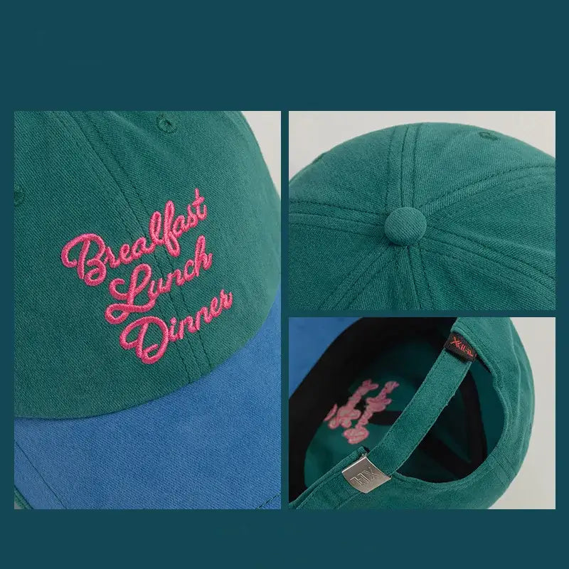 Gorro Breakfast Lunch Dinner, jockey de Studio Kyo® – vista 5
