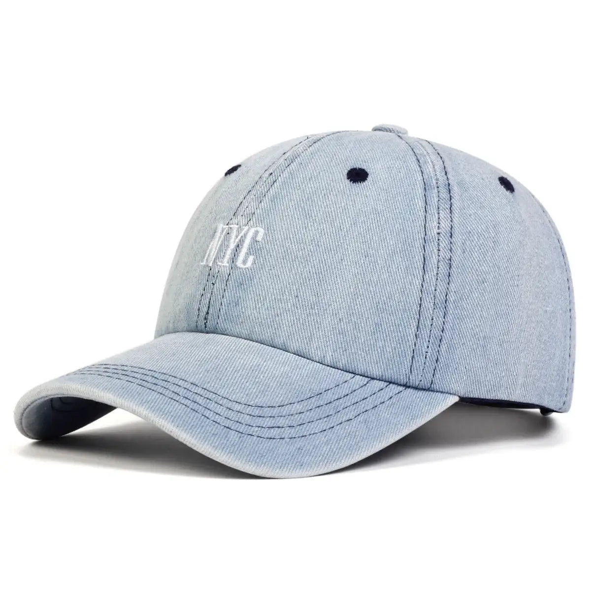 Gorro Denim NY color Azul Cielo – jockey de Studio Kyo®