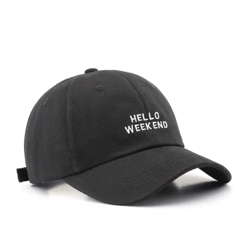 Gorro Hello Weekend, jockey de Studio Kyo® – vista 3