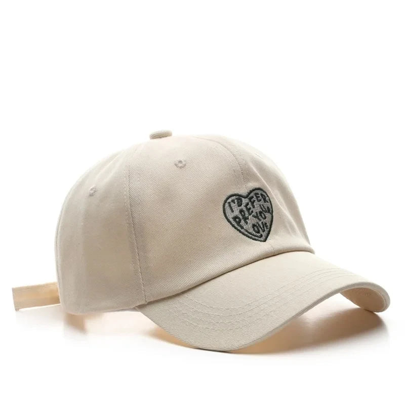 Gorro I’d Prefer Your Love color Beige – jockey de Studio Kyo®