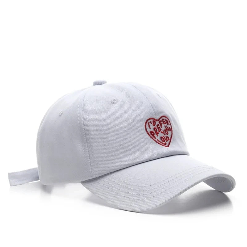 Gorro I’d Prefer Your Love color Blanco – jockey de Studio Kyo®