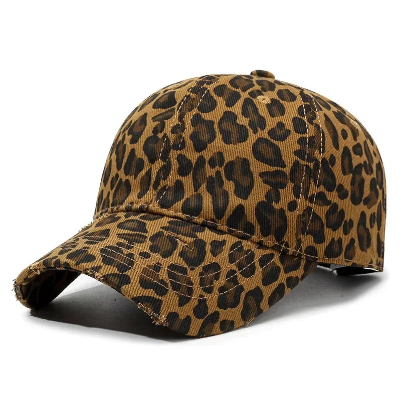 Gorro Leopardo color Café – jockey de Studio Kyo®
