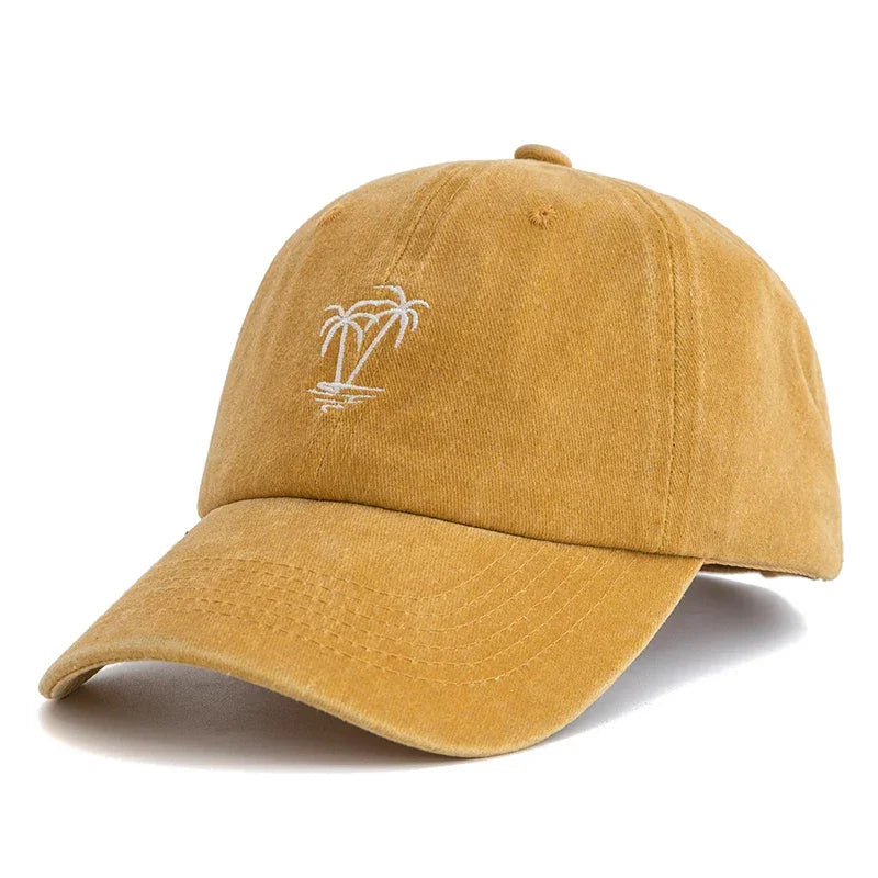 Gorro Palmeras color Amarillo – jockey de Studio Kyo®