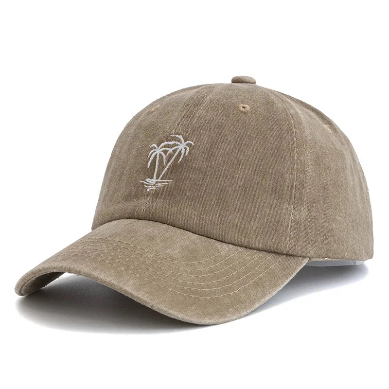 Gorro Palmeras color Beige – jockey de Studio Kyo®