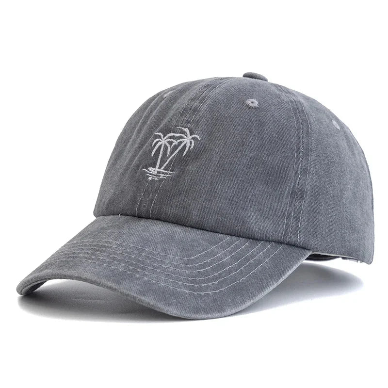 Gorro Palmeras color Gris – jockey de Studio Kyo®