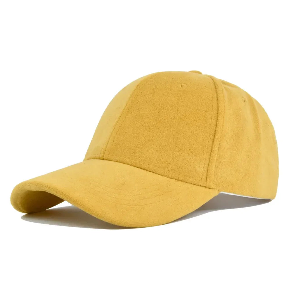 Gorro Suede color Amarillo – jockey de Studio Kyo®