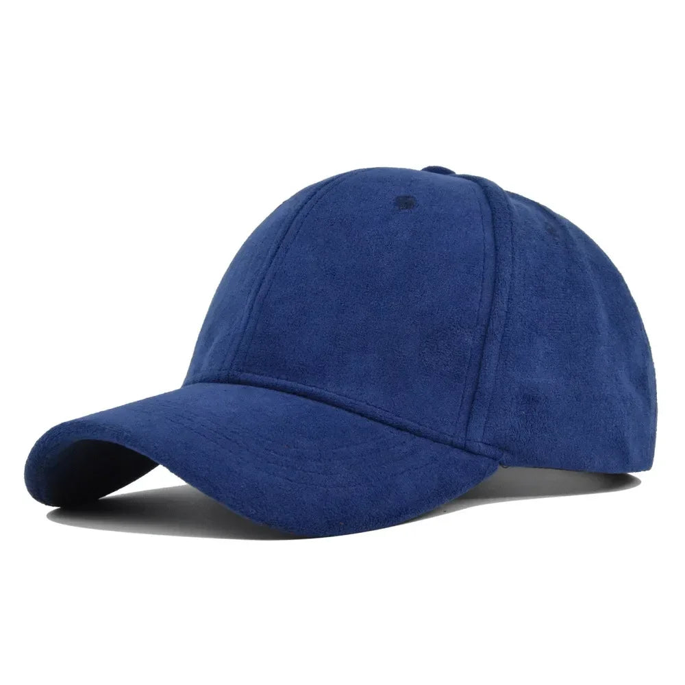 Gorro Suede color Azul – jockey de Studio Kyo®