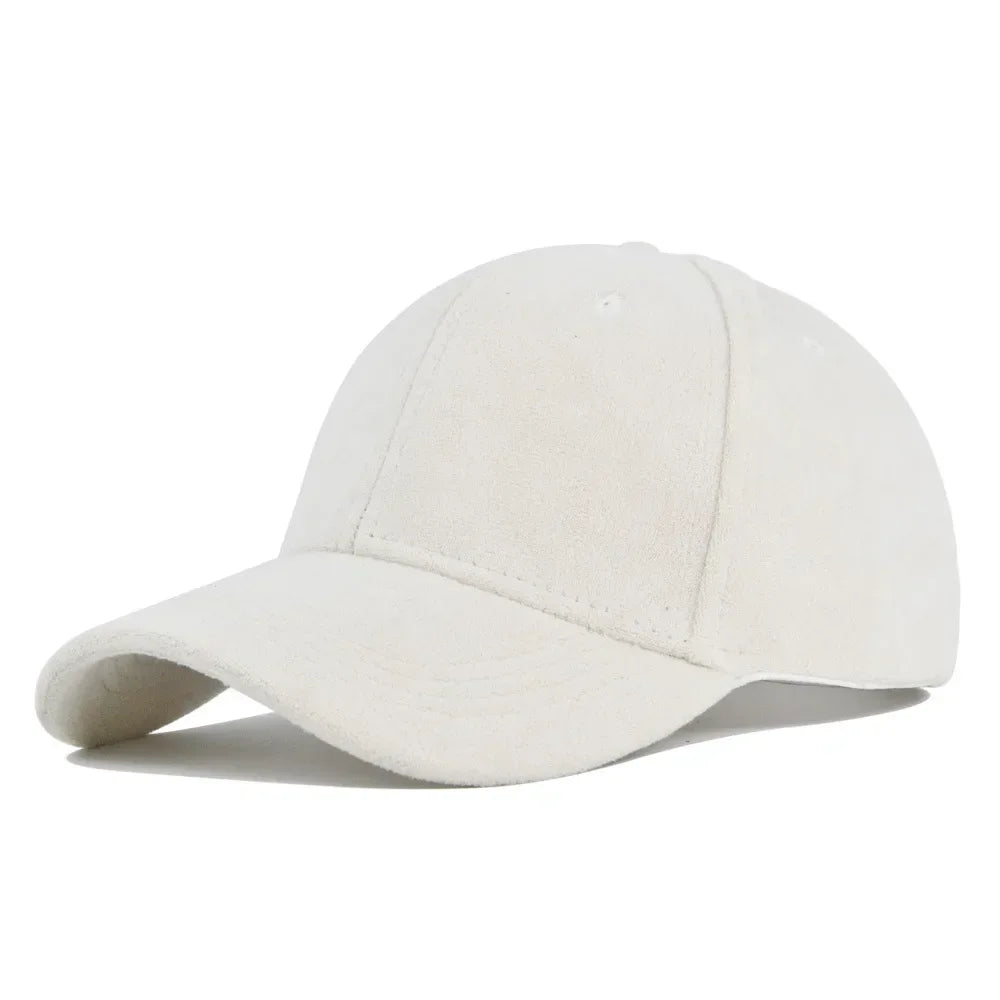 Gorro Suede color Blanco – jockey de Studio Kyo®