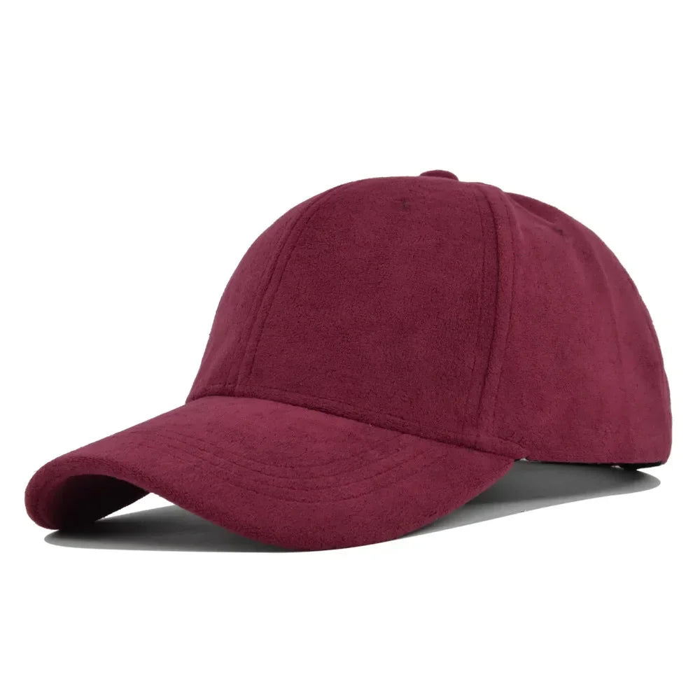 Gorro Suede color Rojo – jockey de Studio Kyo®