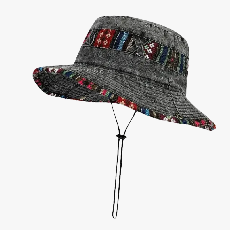 Kyo Cordón Étnico color Gris Oscuro – gorro pescador de Studio Kyo®