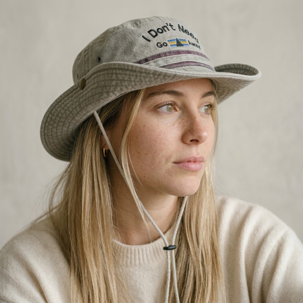 Kyo Cordón No Necesito, gorro pescador de Studio Kyo® – vista 3
