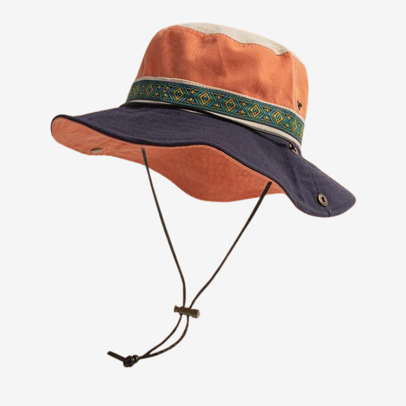 Kyo Cordón Senderista Étnico, gorro pescador de Studio Kyo® – vista 2