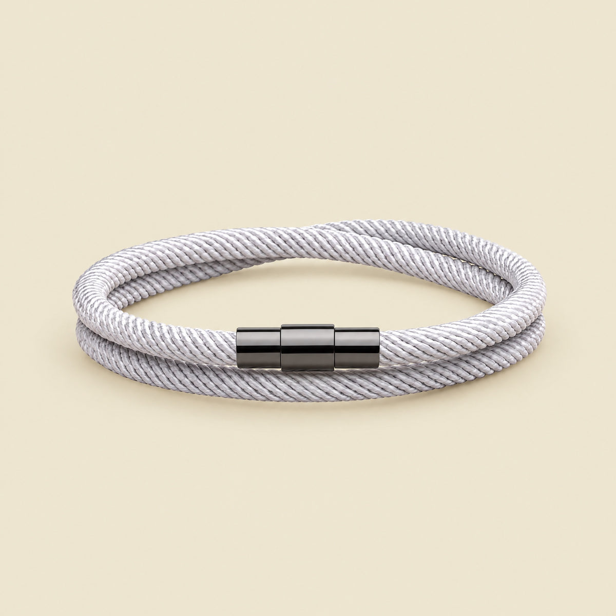 Pulsera Wave Gris, pulsera de cuerda de Studio Kyo® – foto principal