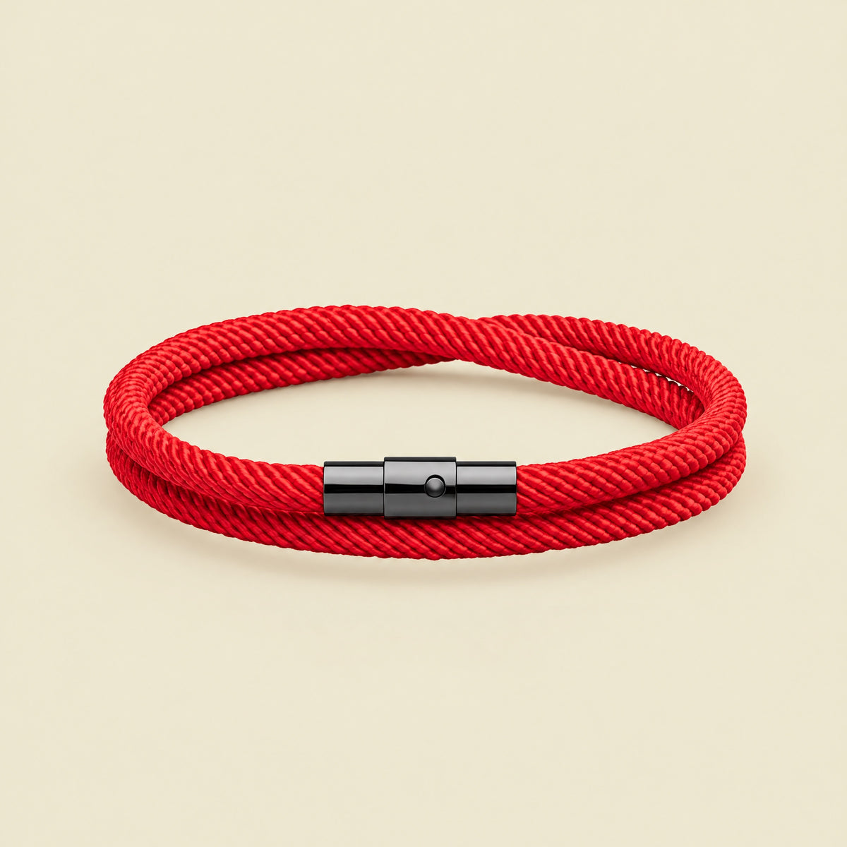 Pulsera Wave Roja, pulsera de cuerda de Studio Kyo® – foto principal