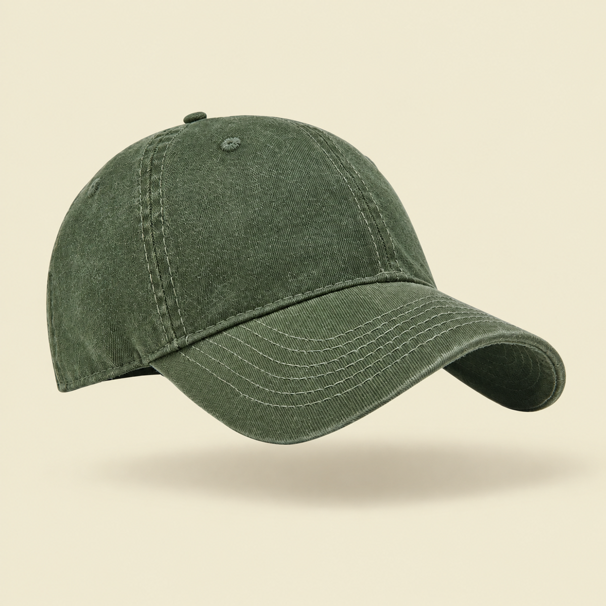 Gorro Kyo Basic Studio Kyo, fotografía de producto sobre fondo crema